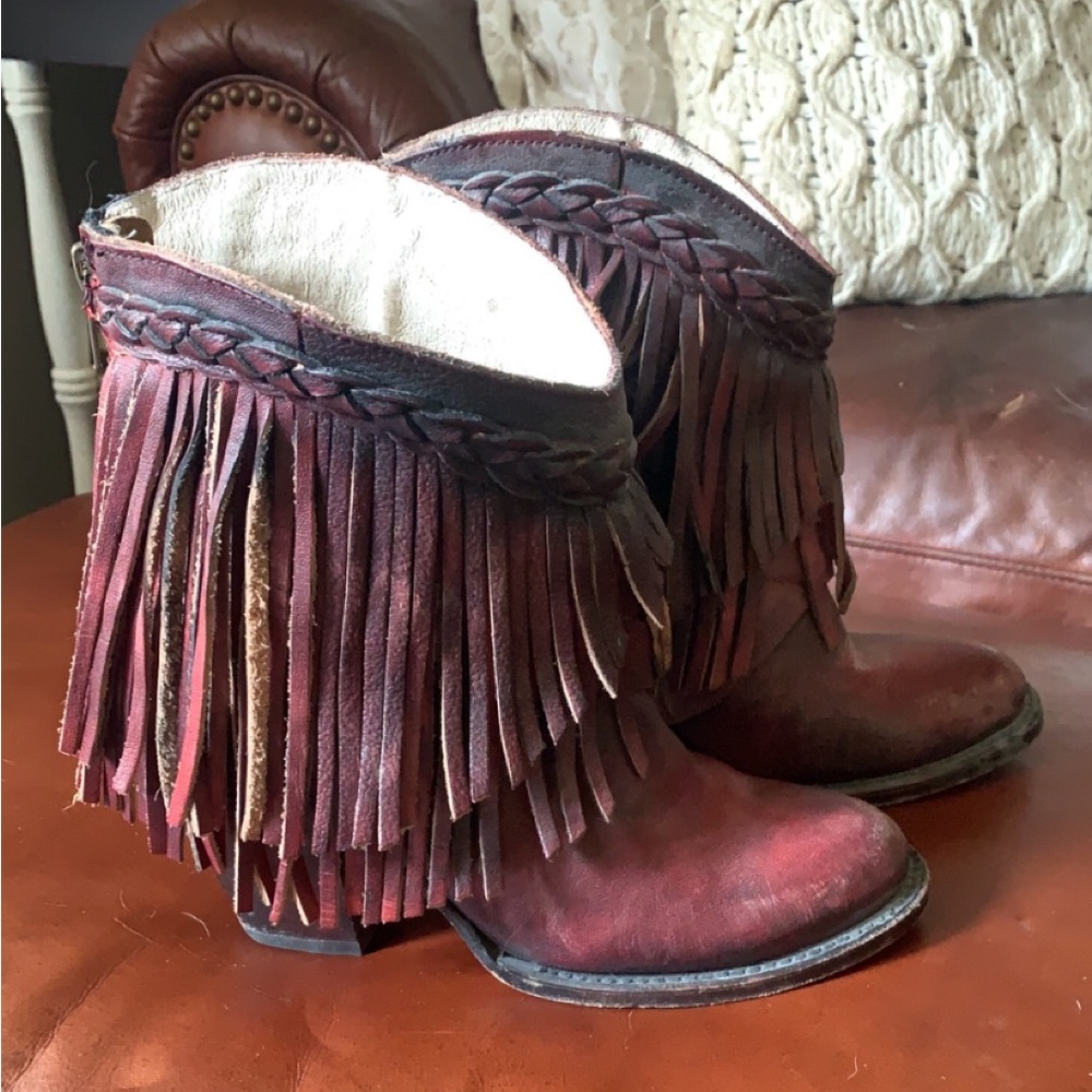 Free Bird Fringe Boots
